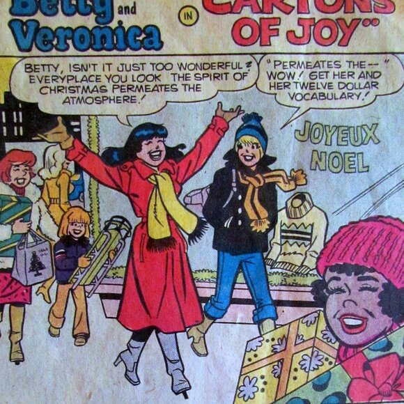BETTY & VERONICA COMIC 1978 CHRISTMAS SPECTACULAR, ARCHIE COMICS NO. 477 VINTAGE - Picture 2 of 7